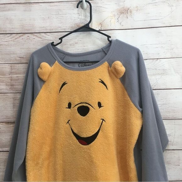 DISNEY WINNIE THE POOH FLEECE PAJAMAS - Picture 4 of 9